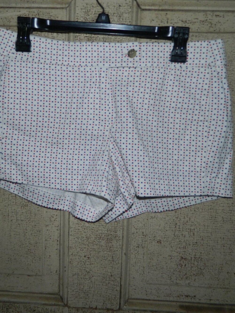 J. Crew 3” Printed Chino City Fit Short Vintage Champagne Red Sz 4 (X-38)